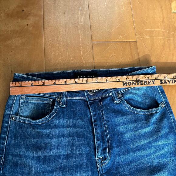 Risen High Rise Boot Flare Stretch Jeans 7 28 - Picture 8 of 10